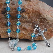 Crystal beads rosary